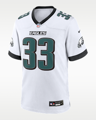 Jersey Nike de la NFL Game para hombre Saquon Barkley Philadelphia